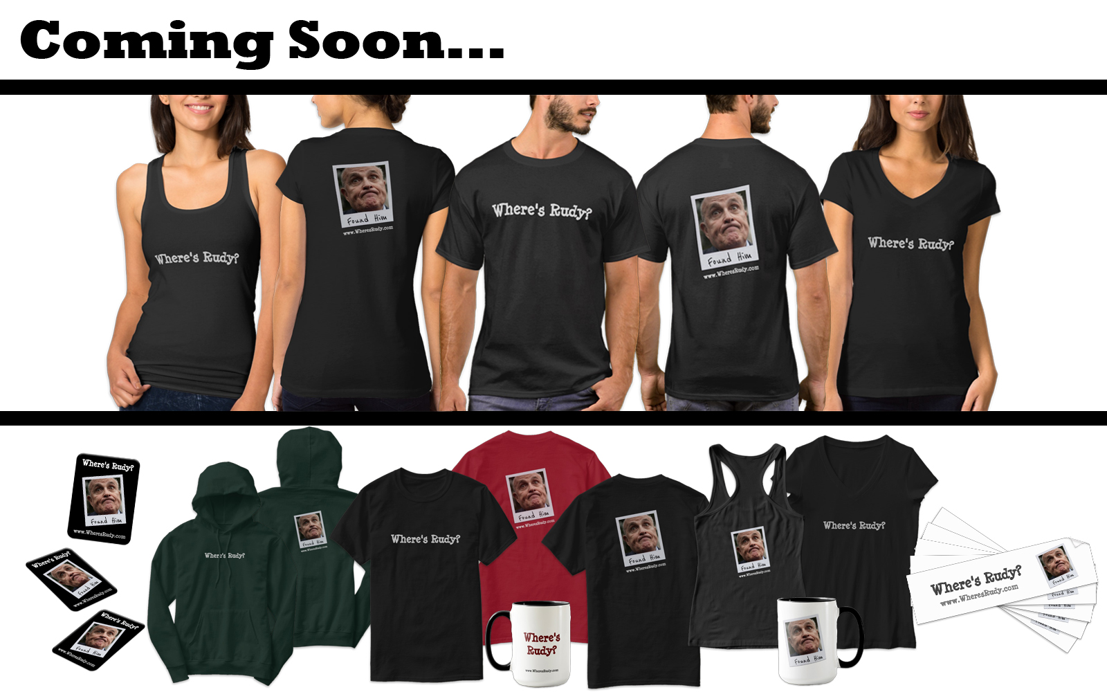 Where's Rudy? Products